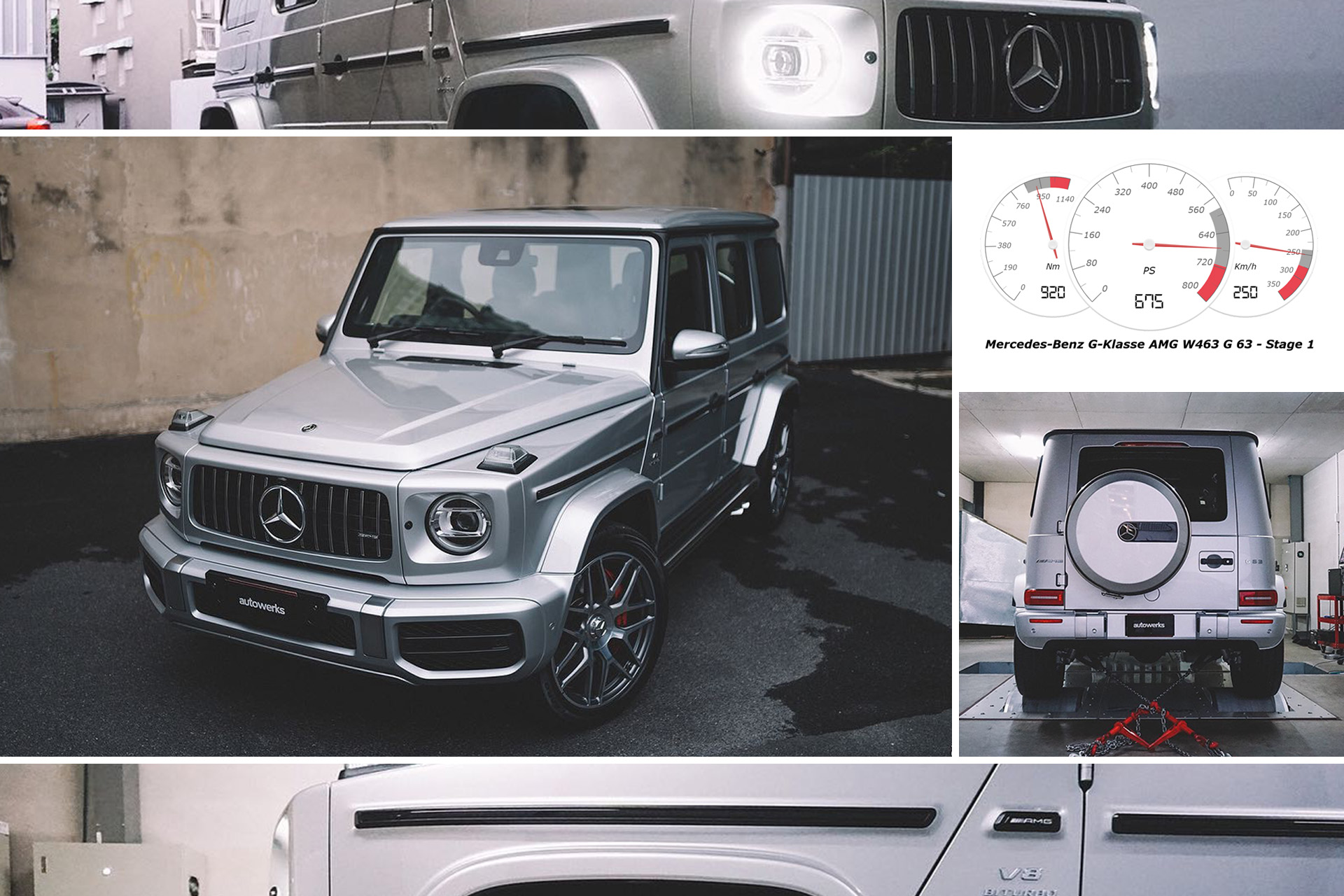 Chiptuning Mercedes-AMG G63 W463 Stage 1