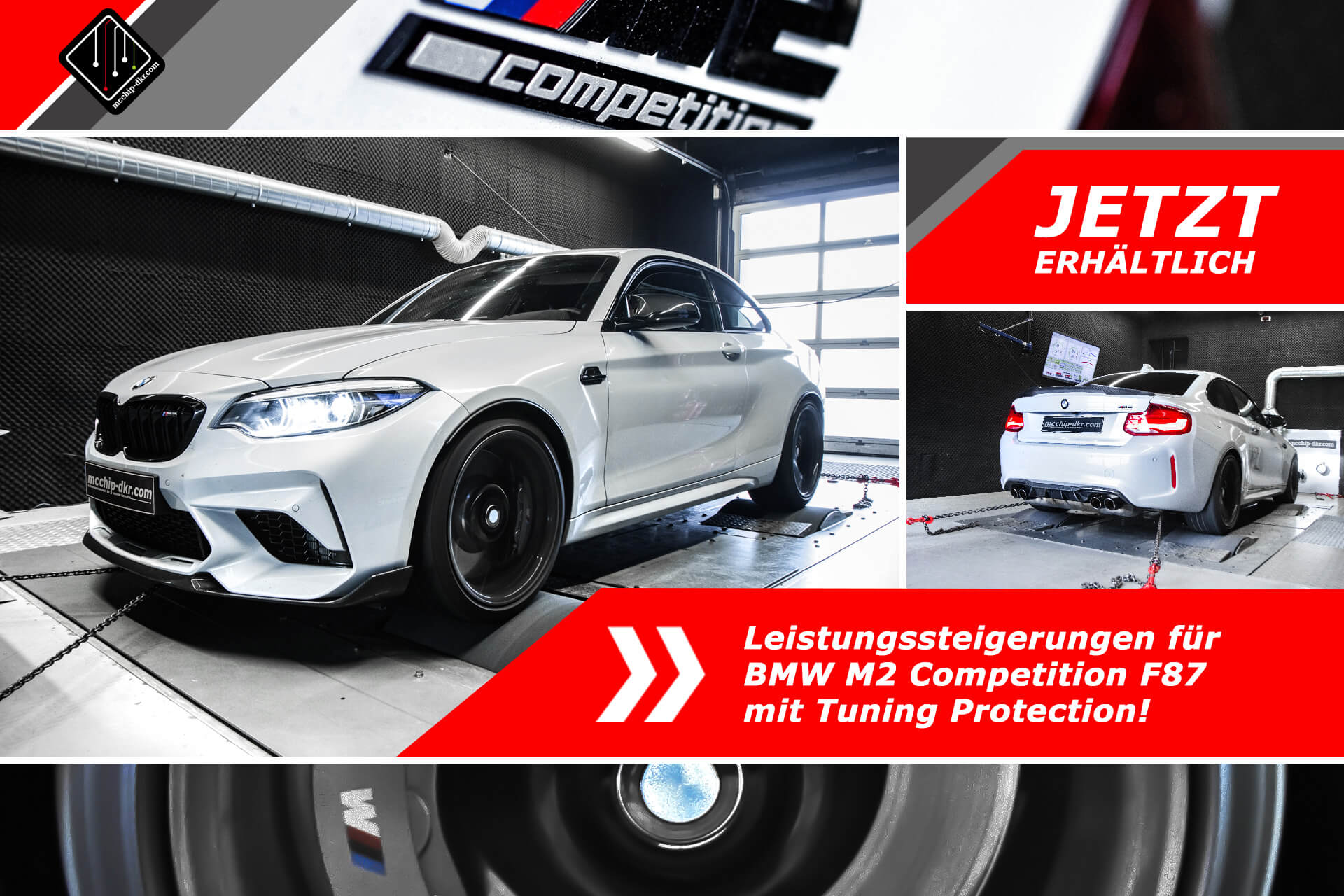 Leistungssteigerungen BMW M2 Competition F87 mit Tuning Protection