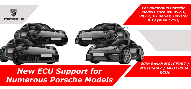 Programming of new Porsche Bosch ECUs now available